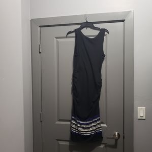 Athleta, size Medium ruched Midi sun dress.